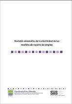 Revisi&oacute;n sistem&aacute;tica de la efectividad de las medidas de reparto de empleo