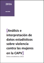 Interpretación de los datos sobre violencia de género en la CAPV