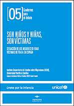 Situación de los menores de edad víctimas de trata en España