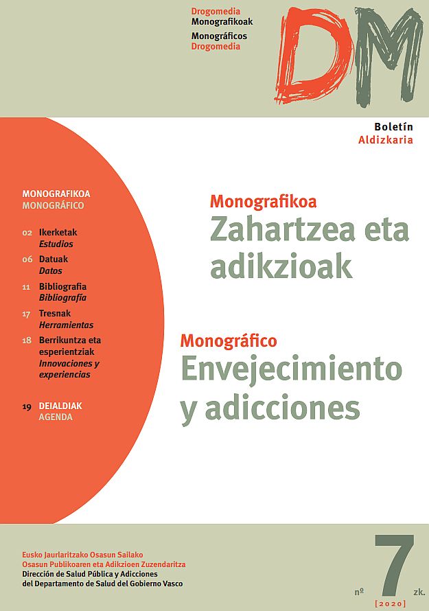 Envejecimiento y adicciones = Zahartzea eta adikzioak