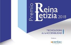 Cartel PR Letizia de Tecnologías de la Accesibilidad