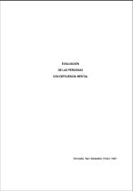 Evaluaci&oacute;n de las personas con deficiencia mental