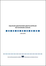 Gipuzkoako gizarteratzeko gizarte-zerbitzuak berrantolatzeko aukerak