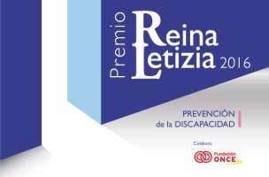 Cartel de los Premios Reina Letizia 2016 de Prevenci&oacute;n de la Discapacidad