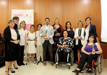Foto de familia de la entrega de Premios FEBHI