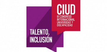 Logotipo III Congreso Internacional Universidad y Discapacidad