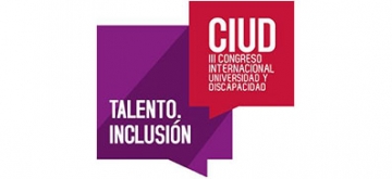 Logotipo III Congreso Internacional Universidad y Discapacidad