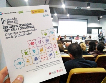 Fotografía de la II Jornada sobre RSC del proyecto 'Cadena de Valor'