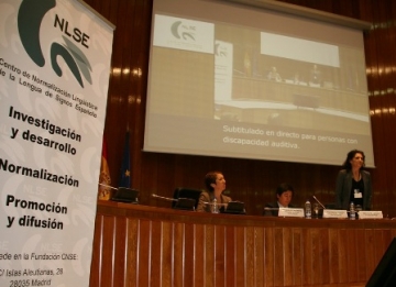 Imagen de la mesa de inauguración del Congreso CNLSE