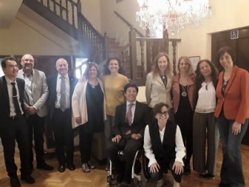 Foto de familia de la reunión del Consejo Rector de CNLSE