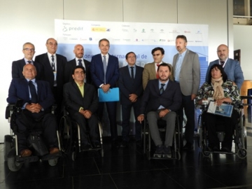 Foto de familia de la inauguración del II Congreso Internacional de Asistencia Personal