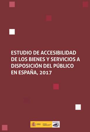 Portada del estudio sobre accesibilidad de bienes y servicios