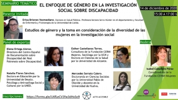 Cartel del seminario