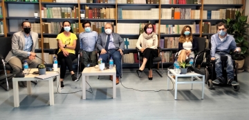 Foto de familia de la presentación del estudio 'Impacto de la pandemia COVID-19 en las personas con discapacidad'
