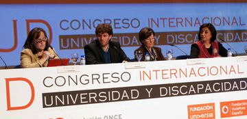 Foto de la celebraci&oacute;n del I Congreso Internacional Universidad y Discapacidad