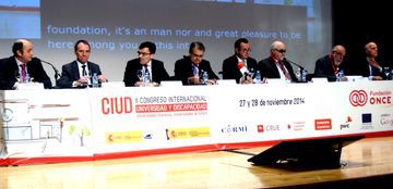 Foto del II Congreso Universidad y Discapacidad